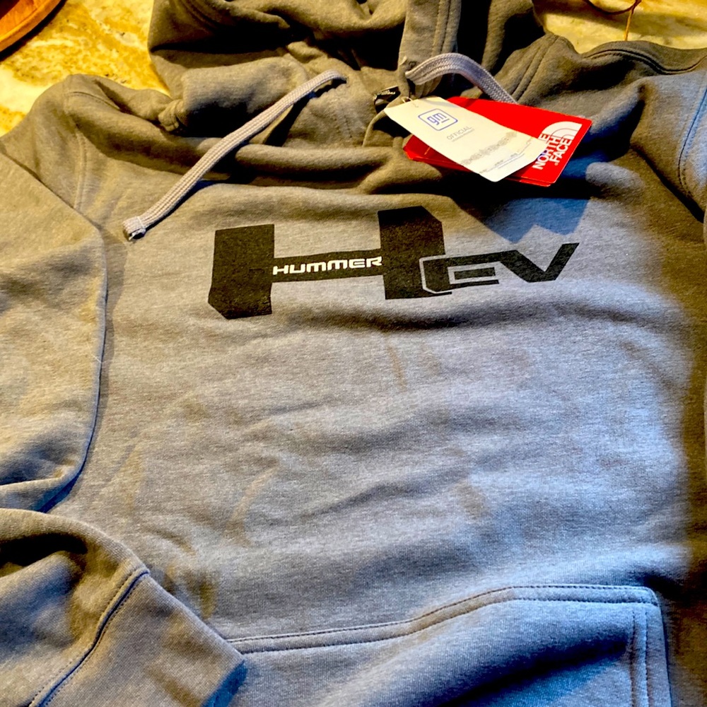 North Face GMC Hummer EV sweatshirt